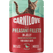 Kapsička CARNILOVE pro dospělé kočky bažant s listy maliníku v želé 85 g