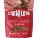 Pamlsek CARNILOVE pro dospělé psy krůta a zvěřina jerky 100 g