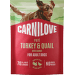Kapsička CARNILOVE Paté pro dospělé psy krůta a křepelka s mrkví 300 g