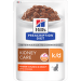 Ветеринарные консервы для кошек – Hill's k/d Cat, курица, 85 г