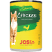 Konservi kaķiem – JosiCat Chicken in sauce, 415 g