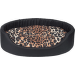 Лежанка для собак – AmiPlay Oval bedding Fun M, 52 x 44 x 14 см, black