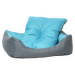 Guļvieta suņiem - Dog Fantasy DeLuxe Sofa, 63x53x18 cm, blue 