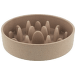 Miska proti hltaniu Dog Fantasy EcoStyle béžová 14cm 400ml