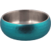 Miska Dog Fantasy s dvojitou stěnou tyrkysová 12cm 376ml