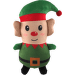 Hračka Dog Fantasy Winter Tale elf 28cm