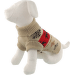 Sveter Dog Fantasy Winter Tale vianočny pletený se sobmi XL 65cm