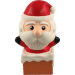 Hračka pro psy Dog Fantasy Winter Tale Santa latexový pískací 12 cm