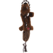 Hračka Dog Fantasy Skinneeez Veverka s provazem 57 cm