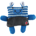 Hračka pro psy Dog Fantasy Cuties čtvercová kráva modrá 17,5 cm