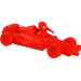 Hračka Kiwi Walker latex Formule pískací červená 19cm