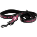 Vodítko Kiwi Walker růžové S 130cm
