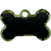 Medaljons – Bone Small, Camuflage Green