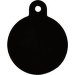 Medaljons – Circle Large, Black