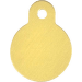 Medaljons – Circle Small, Mustard