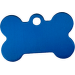 Medaljons – Bone Small, Dark Blue