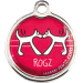Známka ROGZ Red Heart kovová S