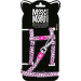 Set postroje a vodítka pro kočky Max & Molly Leopard Pink univerzální velikost