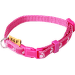 Obojek popruh TLAPKY 10mm x 26-35cm fuchsie