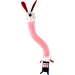  Hračka GiGwi Plush Friendz Crunchy Neck králík S