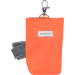 Pouzdro na sáčky na psí exkrementy Amiplay Samba oranžové 6 × 2 × 11 cm