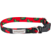 Nastavitelný obojek Amiplay BeHappy Cherry M 25–40 cm × 2 cm