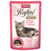 Konservi kaķēniem - Rafine Soupe Kitten Poultry Cocktail + Shrimps, 100 g
