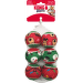 Loptičky pre psov Holiday SqueakAir 6ks