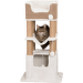 Mājiņa kaķiem – TRIXIE Lucano Scratching Post XXL, 110 cm, White