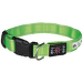 Atstarojošā kakla siksna suņiem - Flash Illuminous Collar USB, S-M, 30-40cm/25mm, zaļa