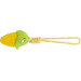 Rotaļlieta suņiem – TRIXIE Maize cob on a rope, TPR, 13 cm/34 cm
