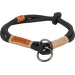 Kulatý polostahovací obojek Trixie BE NORDIC L–XL černý/pískový