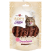 Maškrty Cobbys Pet SOFY Dental Sticks Salmon 48 g s 2 hračkami v tvare mačacej hlavy