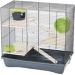 Клетка для хомяков – MPS2, HAMSTER 12 flat NATURE, 58 x 32 x 54 см