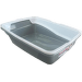 Tualete kaķiem – Pawise Cat Litter Tray, gray 48 x 38,5 cm