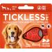 Tickless Pet - Ultrazvukový odpudzovač kliešťov a bĺch pre psov, oranžový