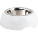 Bļoda suņiem – Pawise Melamine bowl with stainless steal, white, 350 ml