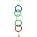 Игрушка для птиц – PAWISE Bird colorful rings, 5,3 x 29 см
