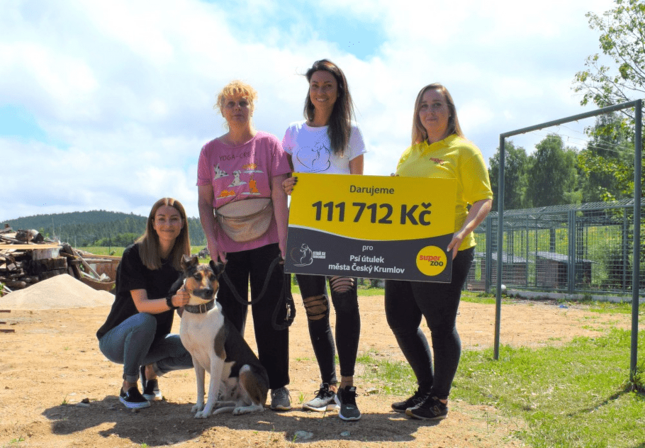 Sbírka pro psí útulek města Český Krumlov