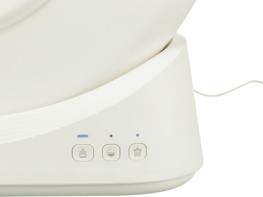 Trixie, Smart Cat Litter Box, white – кнопки