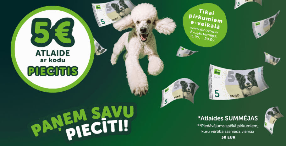 dino zoo kampaņa "paņem savu piecīti"